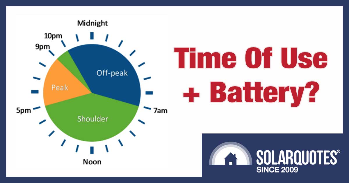 Home Battery - Time-Of-Use Electricity Tariff