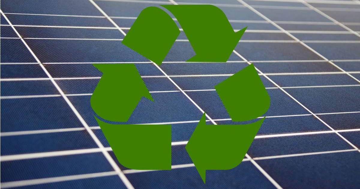 Solar panel recycling in Bundaberg