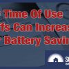 Solar batteries and time-of-use electricity tariffs
