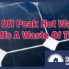 Off peak hot water tariffs and solar power