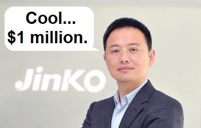 Xiande Li, the CEO of Jinko Solar