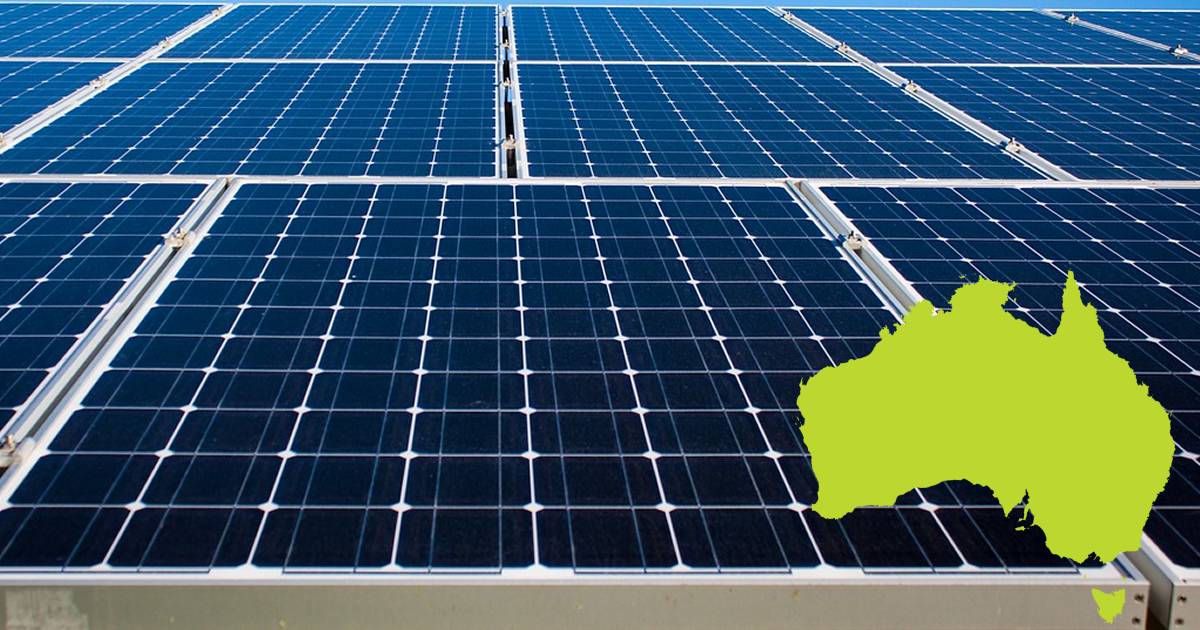 Australian-made solar panels
