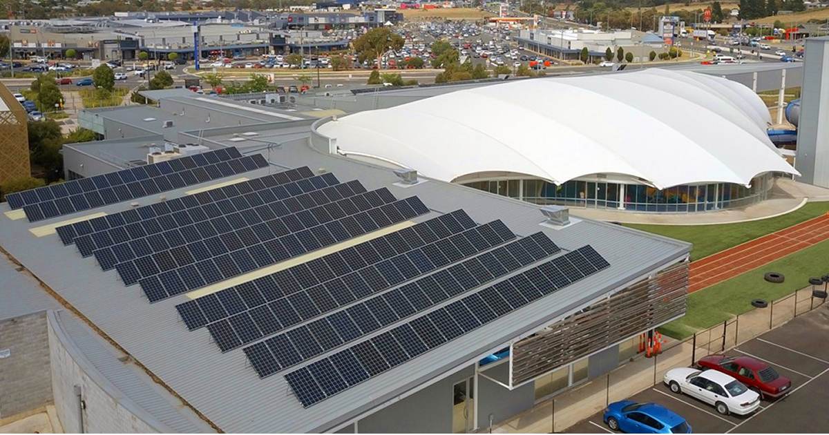 Solar power in Geelong