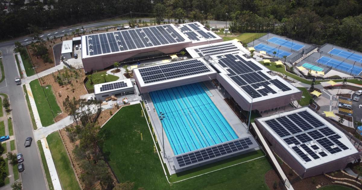 Pimpama Sports Hub - solar panels and battery storage