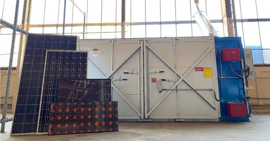 Reclaim solar panel recycling Adelaide