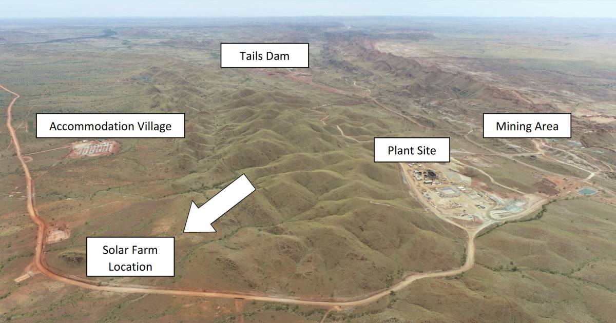 Warrawoona Gold Project solar farm