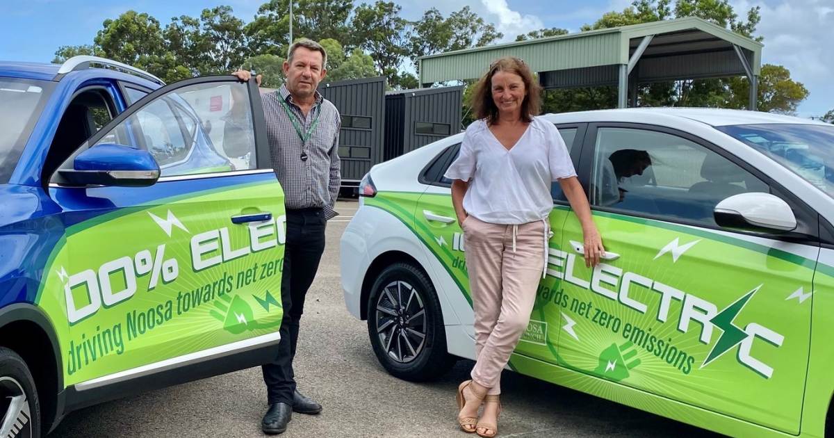 Noosa Council electric vehicles