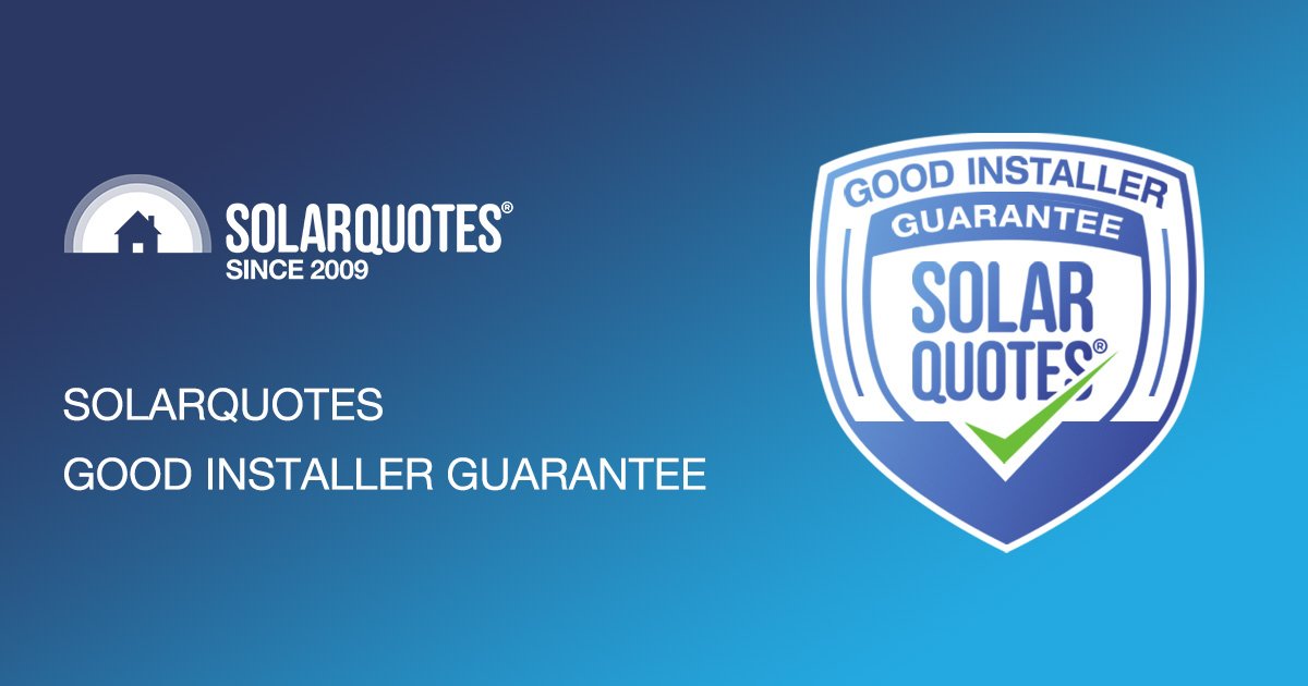 SolarQuotes Good Installer Guarantee