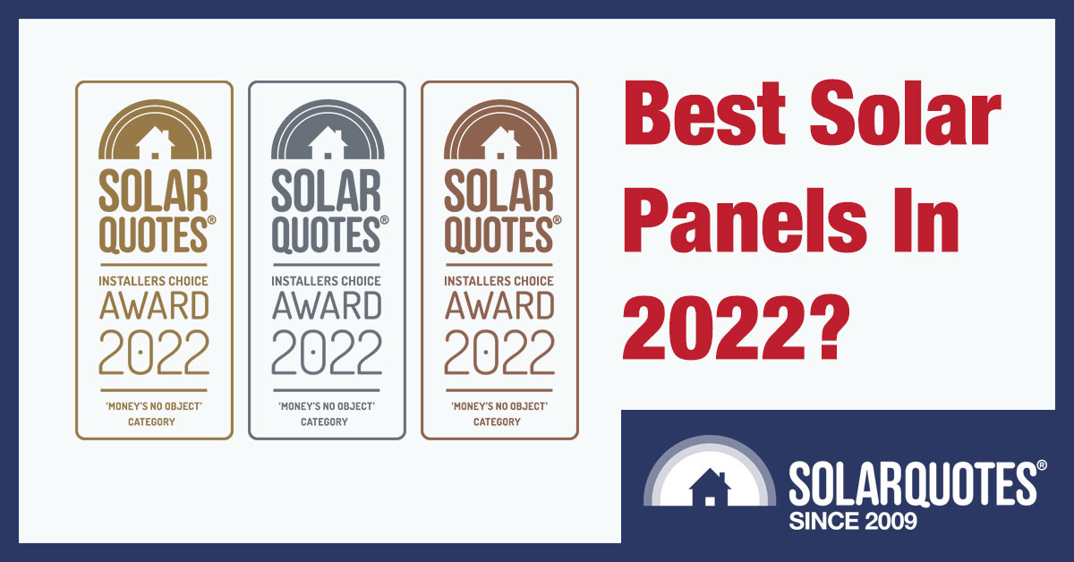 best solar panels in 2022?