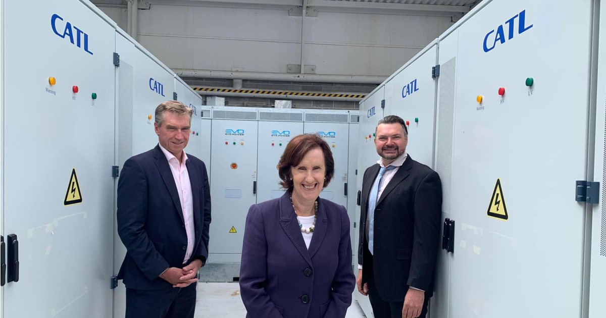 Port Macquarie Base Hospital solar battery system