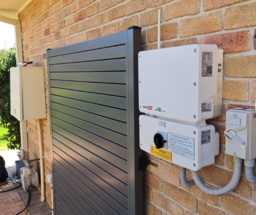 SolarEdge installation example