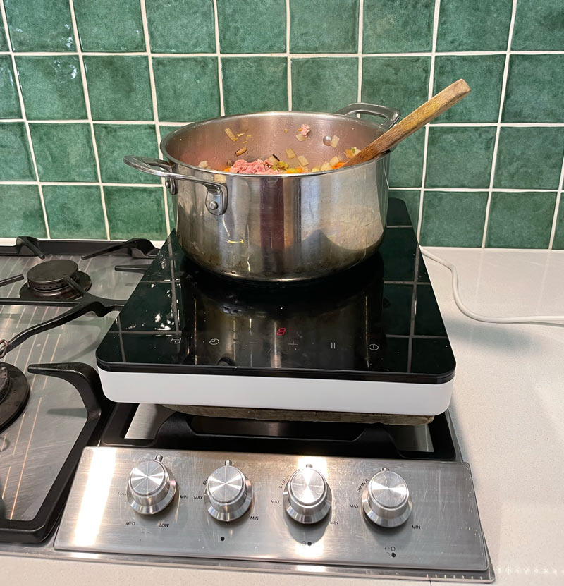 ikea tillreda cooktop cooking bolognaise