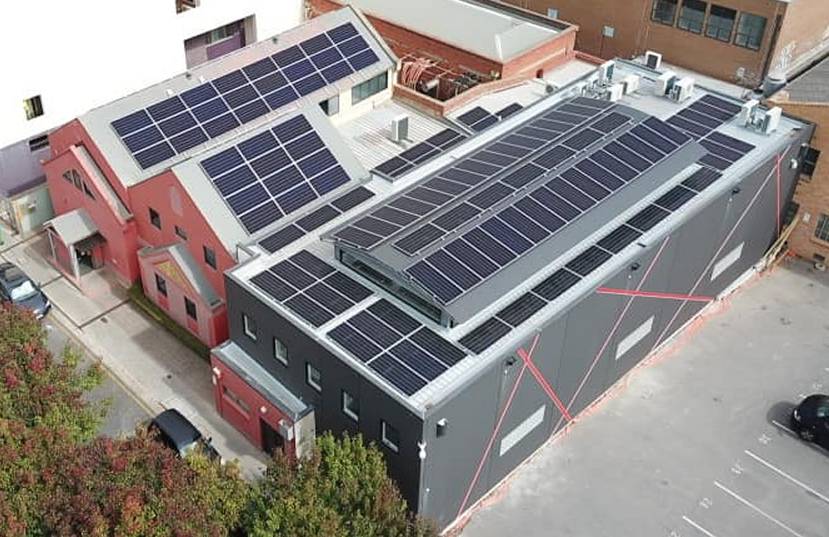 Rooftop solar installation - Shiels