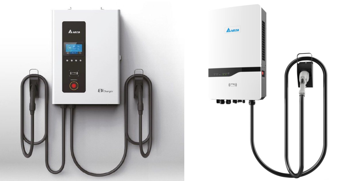 Delta V2X EV charger