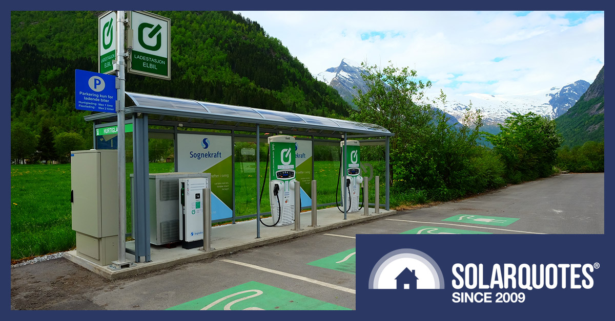 ev charging station in Norway