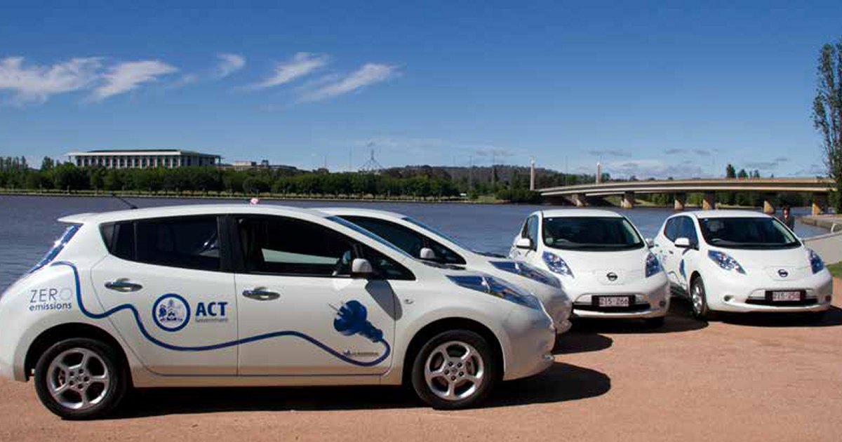 Electric vehicle transition in Canberra