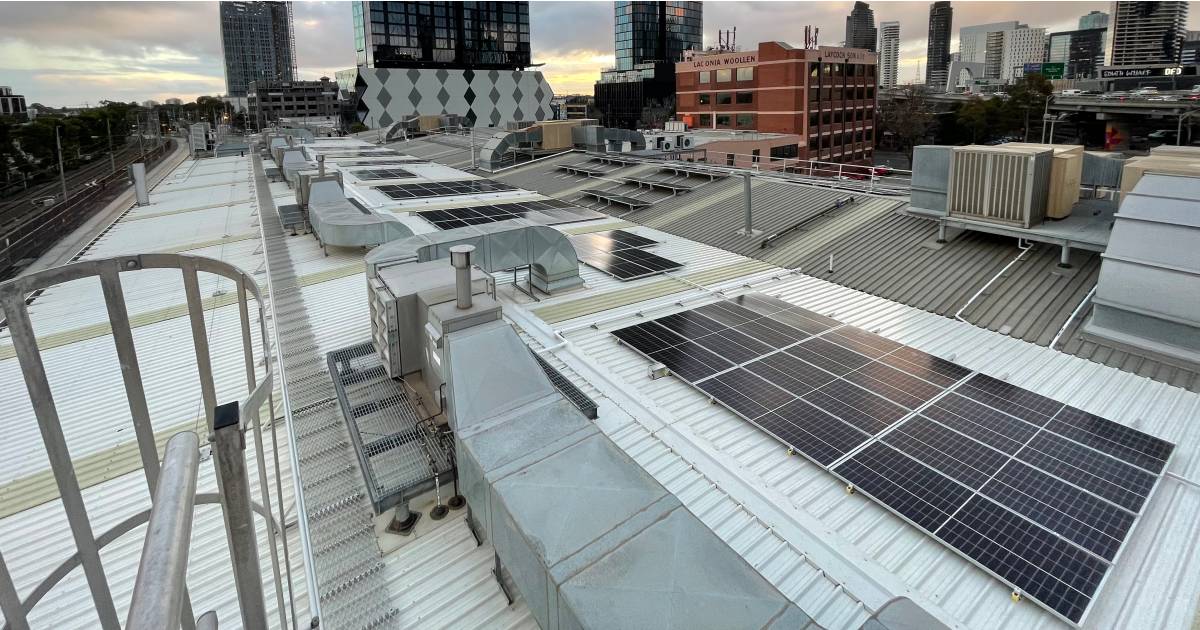 Solar energy and Melbourne's trams