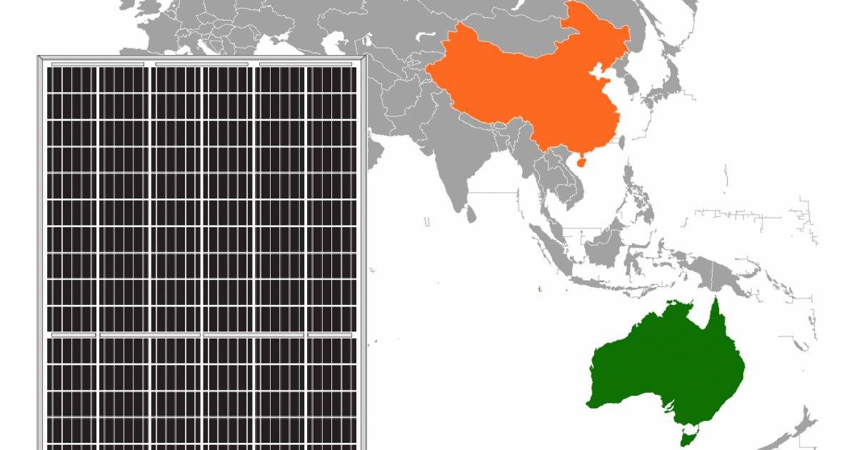 Solar panels - parallel imports
