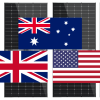 Solar power system cost - Australia vs UK vs USA