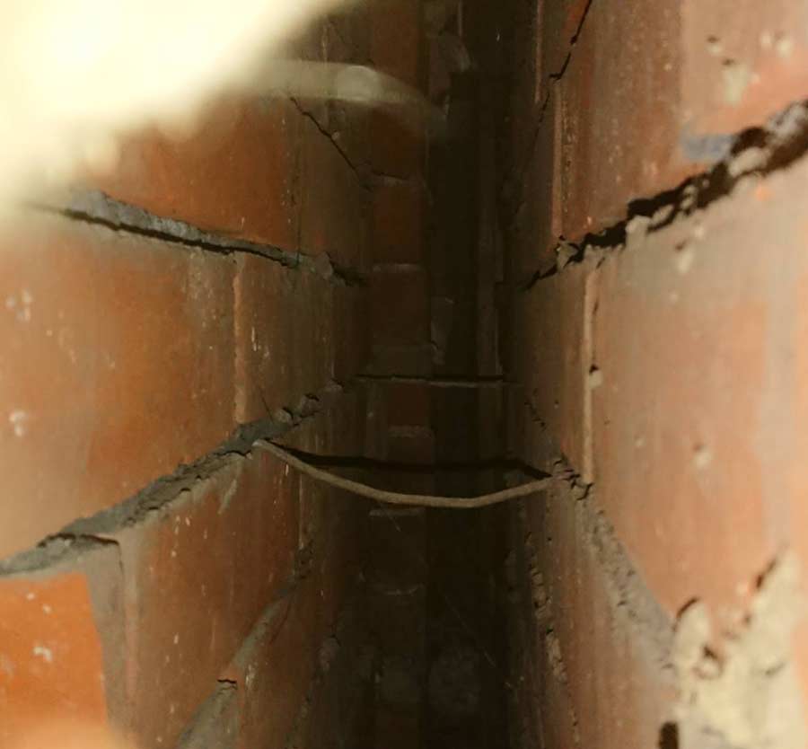 cabling through wall cavity