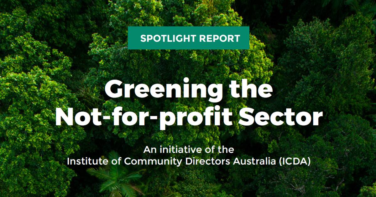Solar energy and the Australian not-for-profit sector