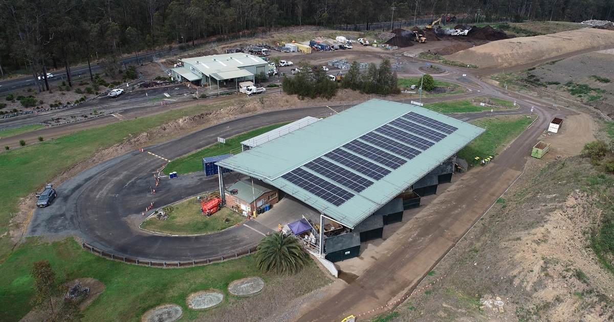 Taree Waste Centre solar energy project