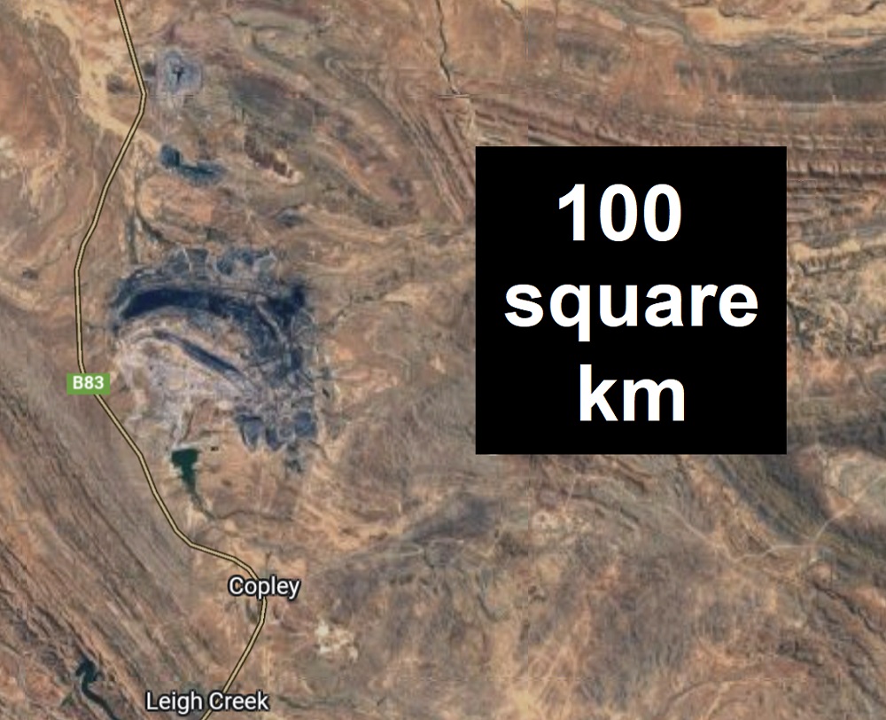 Land use - Leigh Creek Coal Mine vs. Australian Solar Farms