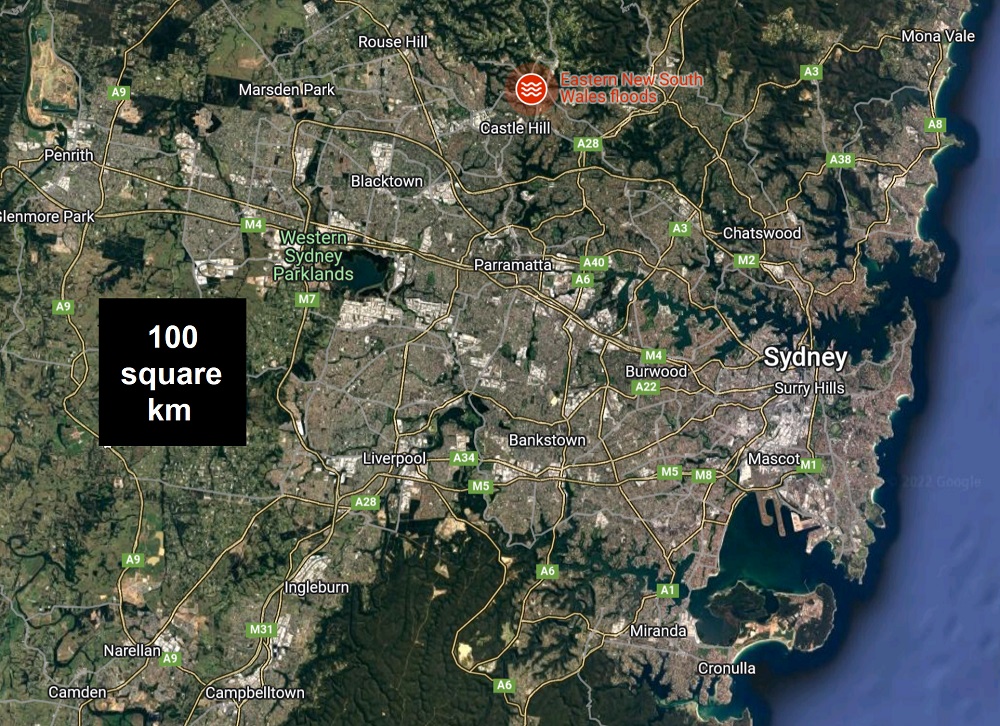 Land occupied by Australia's solar farms - Image 1