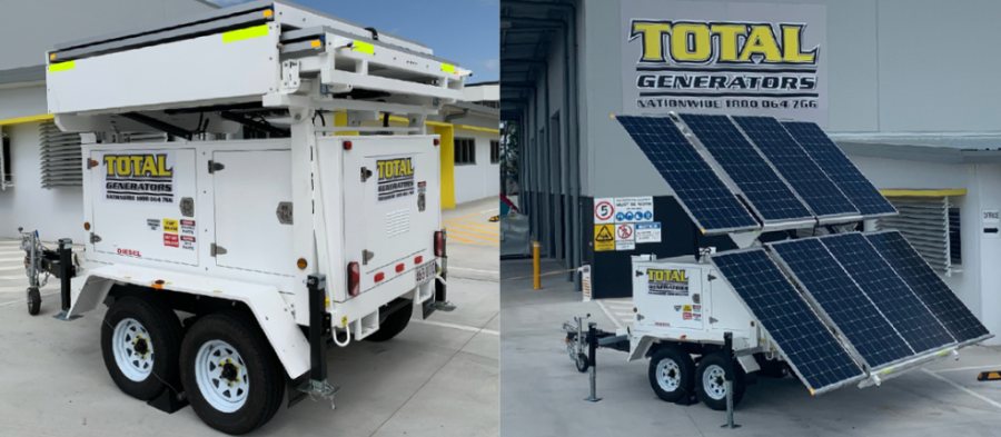 mobile solar generator