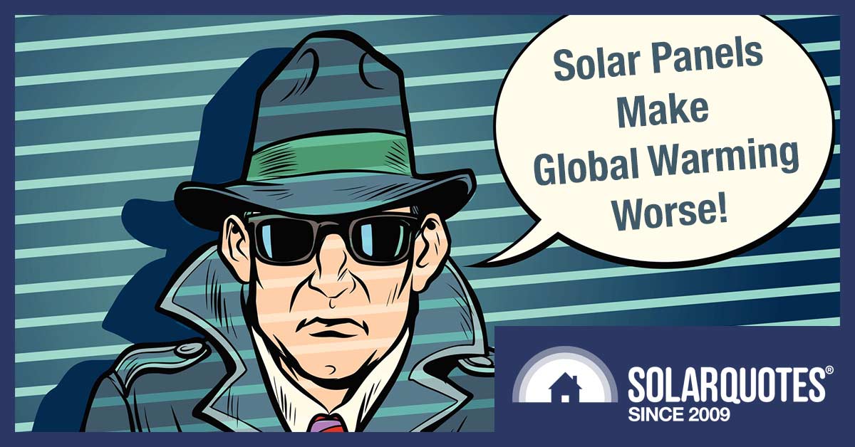 Myth busted: Solar panels heat the planet