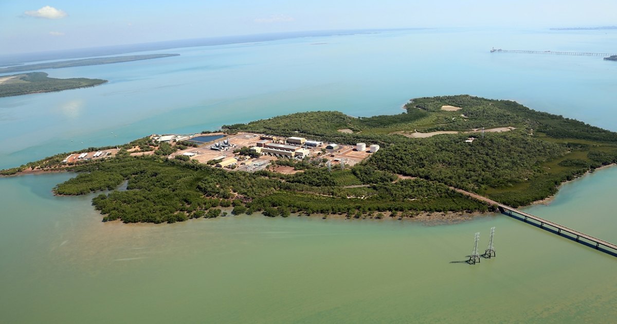 Darwin's Channel Island Power Station