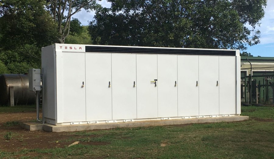 Norfolk Island Tesla battery