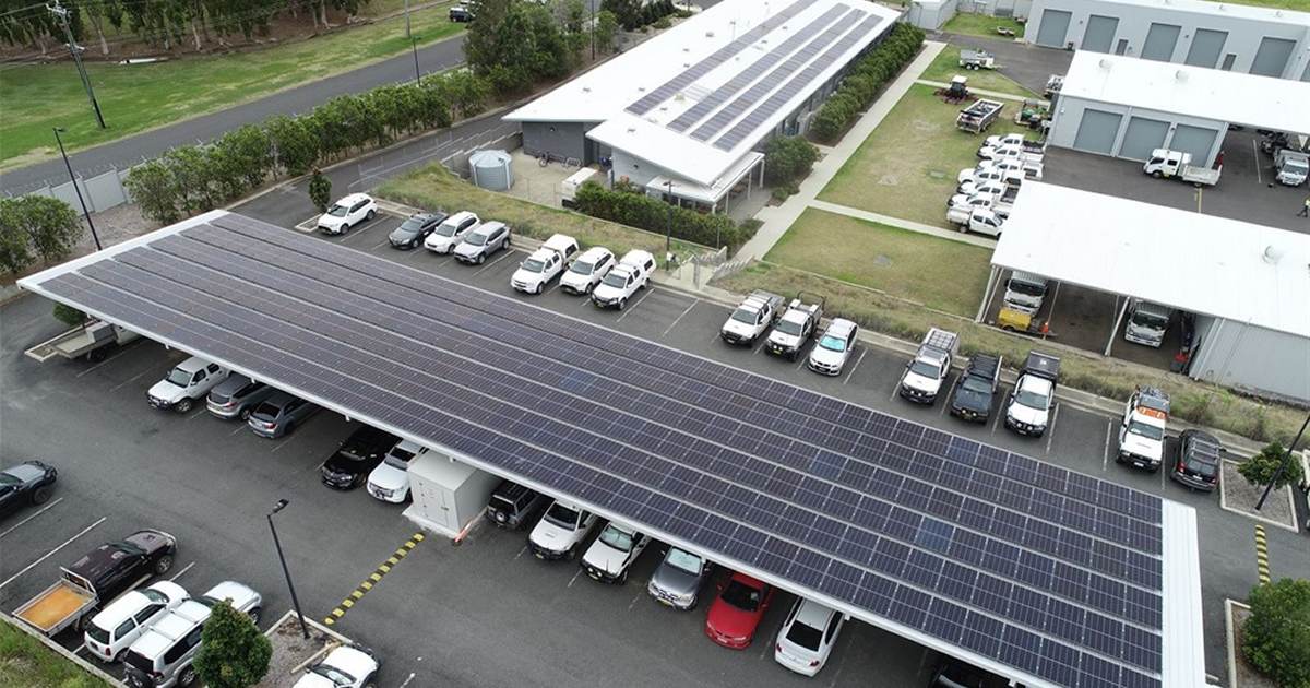 South Grafton solar + battery installation