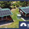 Off-grid solar and battery installation in Papua New Guinea