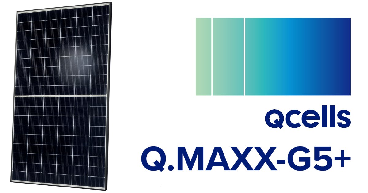 Qcells Q.MAXX-G5+ solar panels