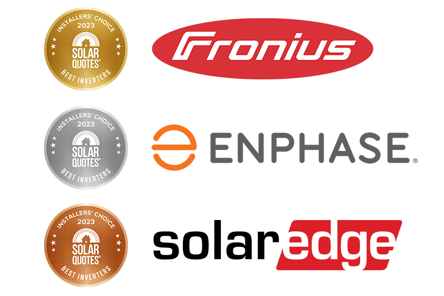 Best solar inverters 2023 - 1st Fronius, 2nd Enphase, 3rd SolarEdge
