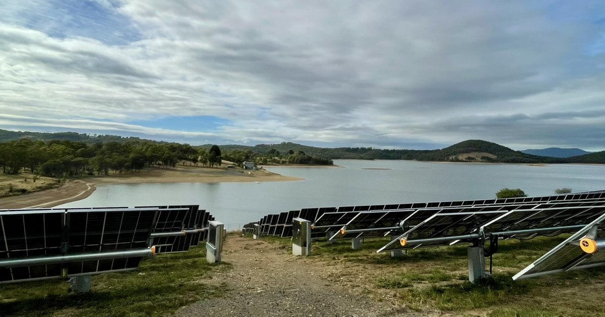 Winneke Water Treatment Plant solar farm