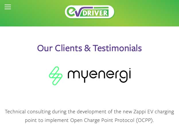 Myenergi Zappi Open Charge Point Protocol (OCPP) development