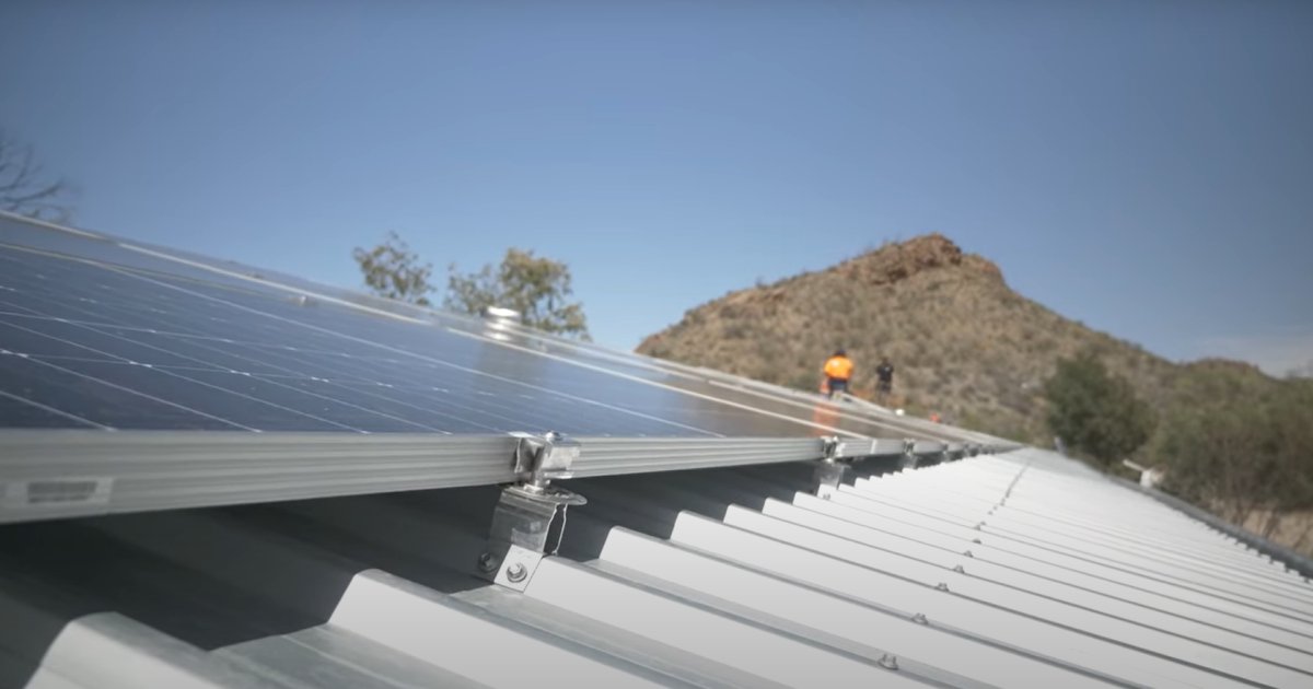 Rail-less solar mounting