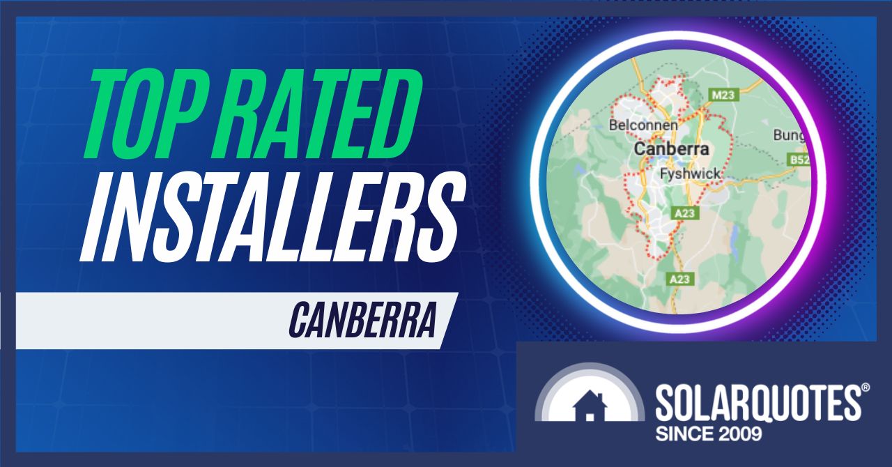 top rated Canberra solar installers
