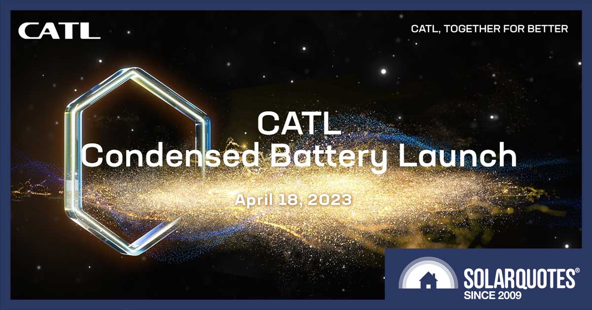 slide from CATL condensed battery launch