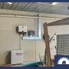 sungrow hybrid inverter and battery installed in an Australian garage