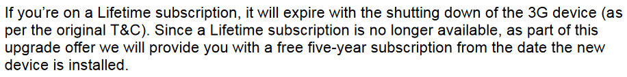 5 year subcription