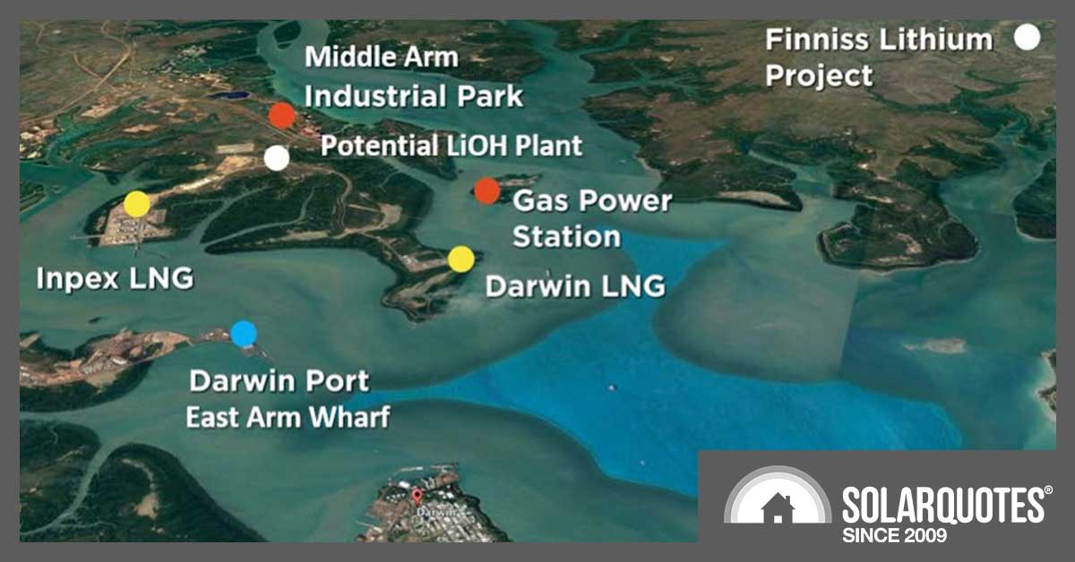 map showing finniss