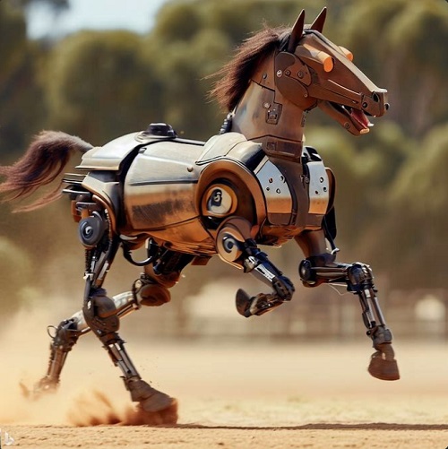 Robot horse