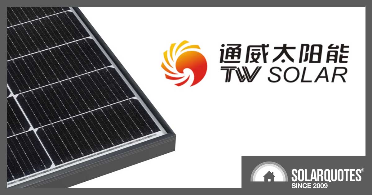 Tongwei Solar Panel and logo