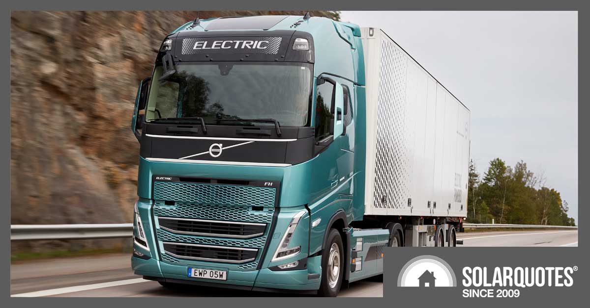 volvo fh electric truck