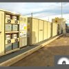 reflow battery pods on site