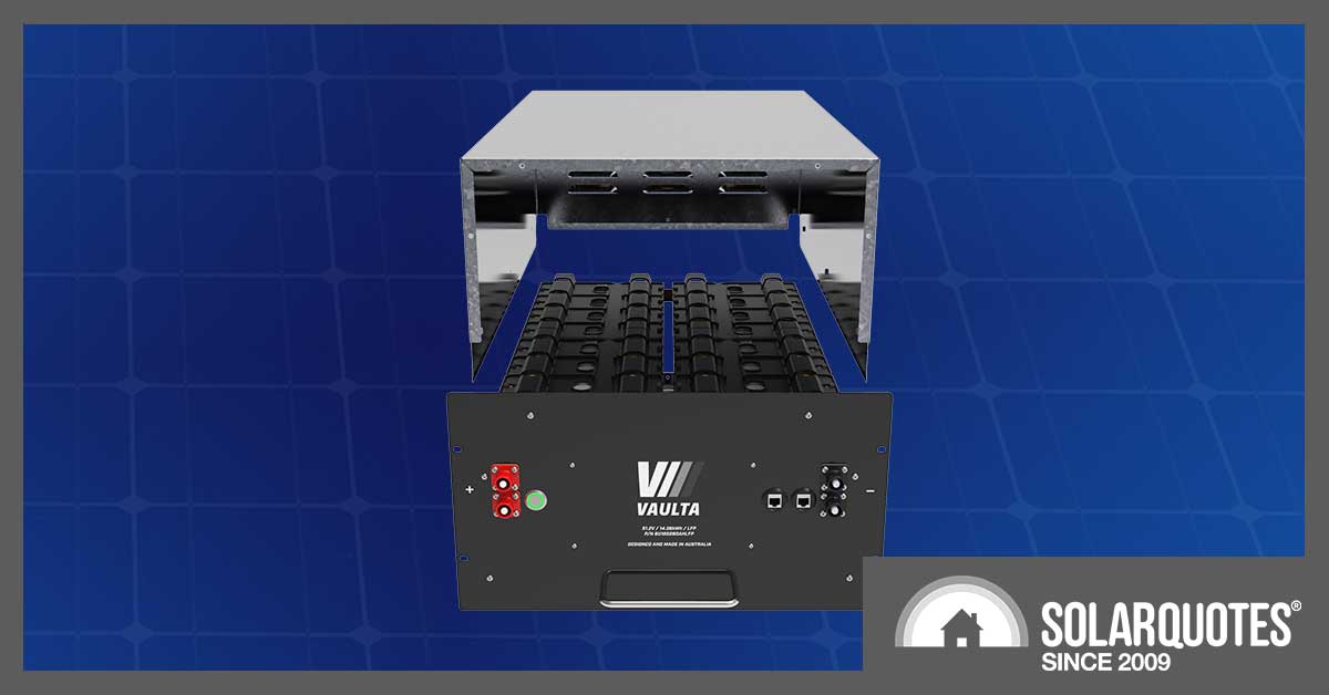 vault battery - exploded view