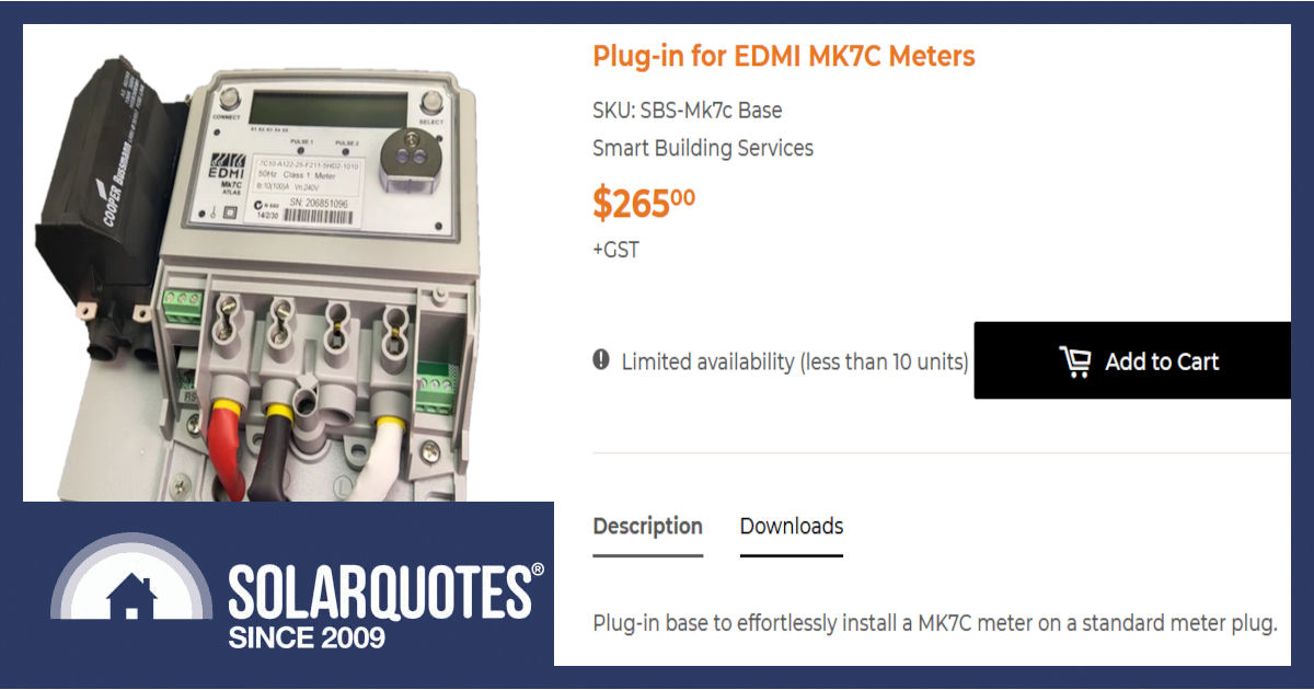 Solar smart meter for townhouses